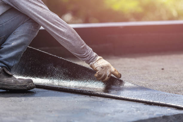 Professional Emergency Waterproofing technician working in Blanchester, OH